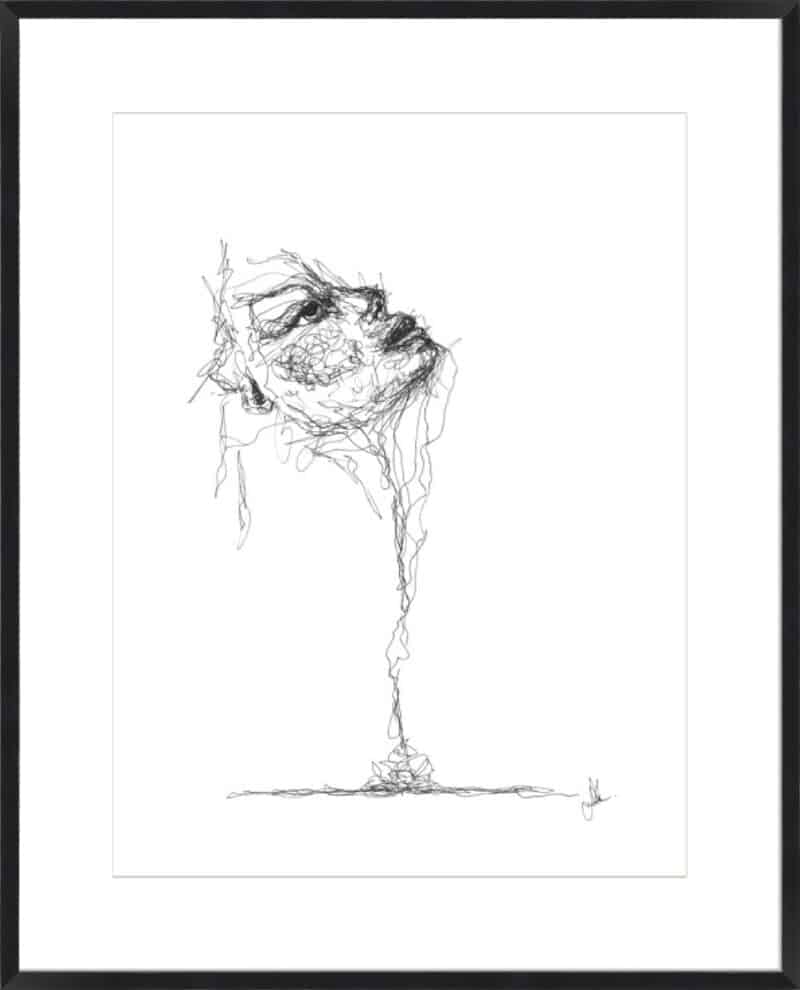 Unravel - 10cm Mount Board Box Black