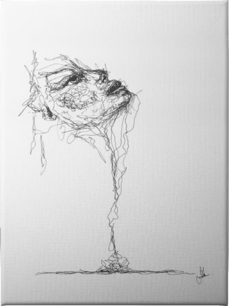 Unravel - Unframed Canvas Unframed Canvas