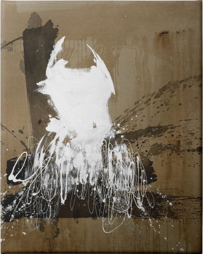 White Dress 2 - Unframed Canvas Unframed Canvas