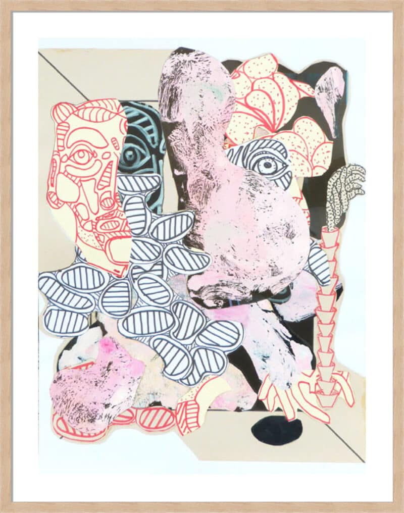 carcass - 5cm White Border Box Natural