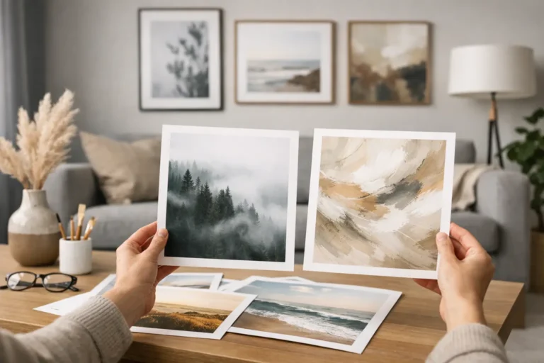 Choosing Fine Art Prints for Living Room