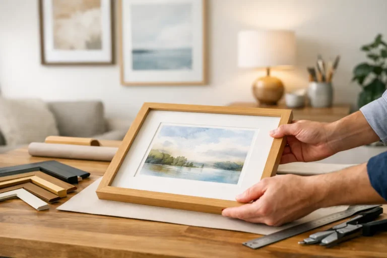 Custom Framing for Artwork at Home