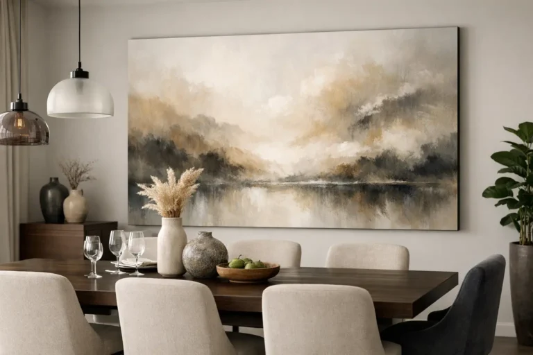 Oversized Wall Art for Dining Room Style