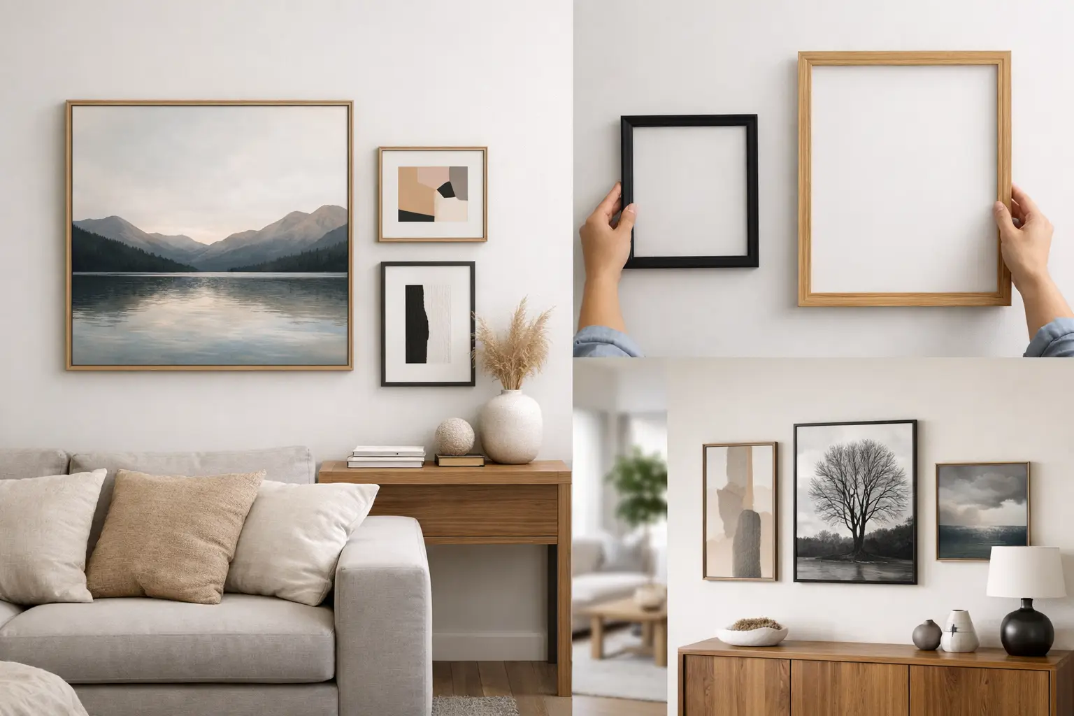what size art for wall spaces works best?