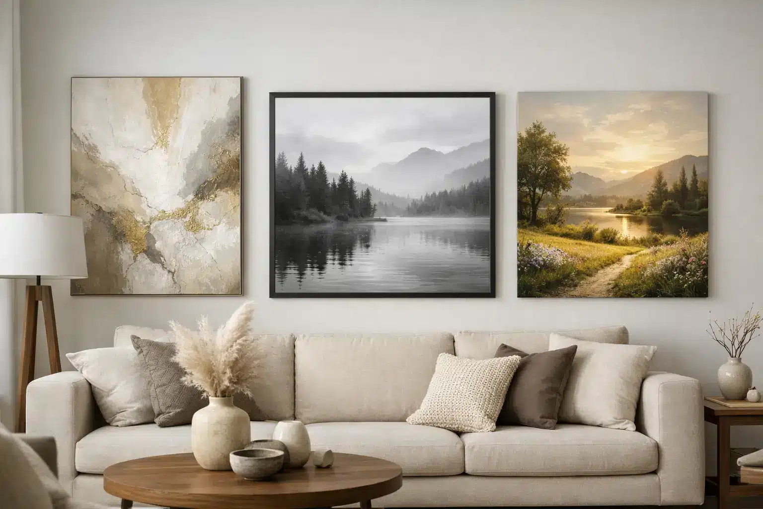 Best Wall Art for Living Room Style