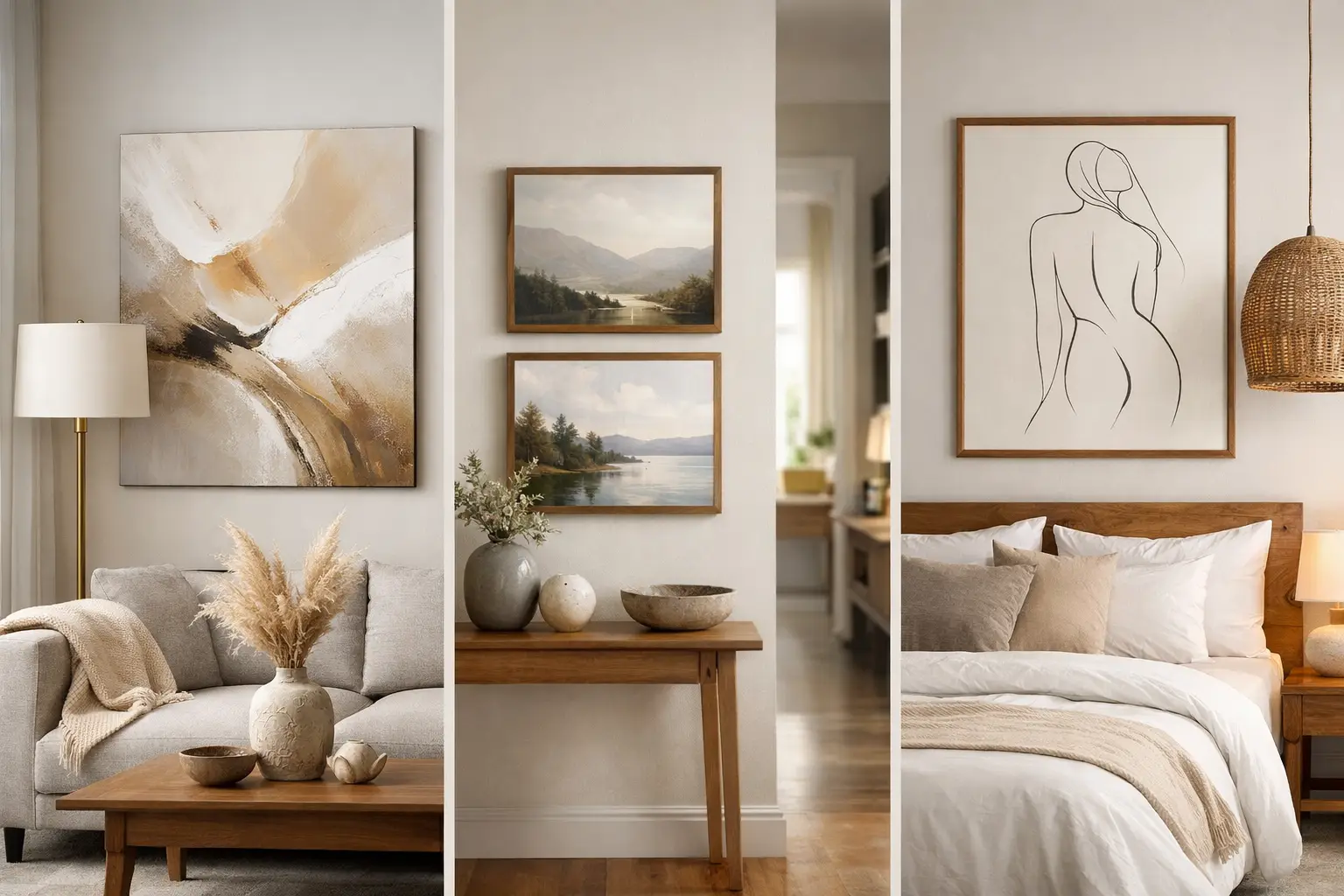 A Room by Room Art Guide for a Cohesive Home