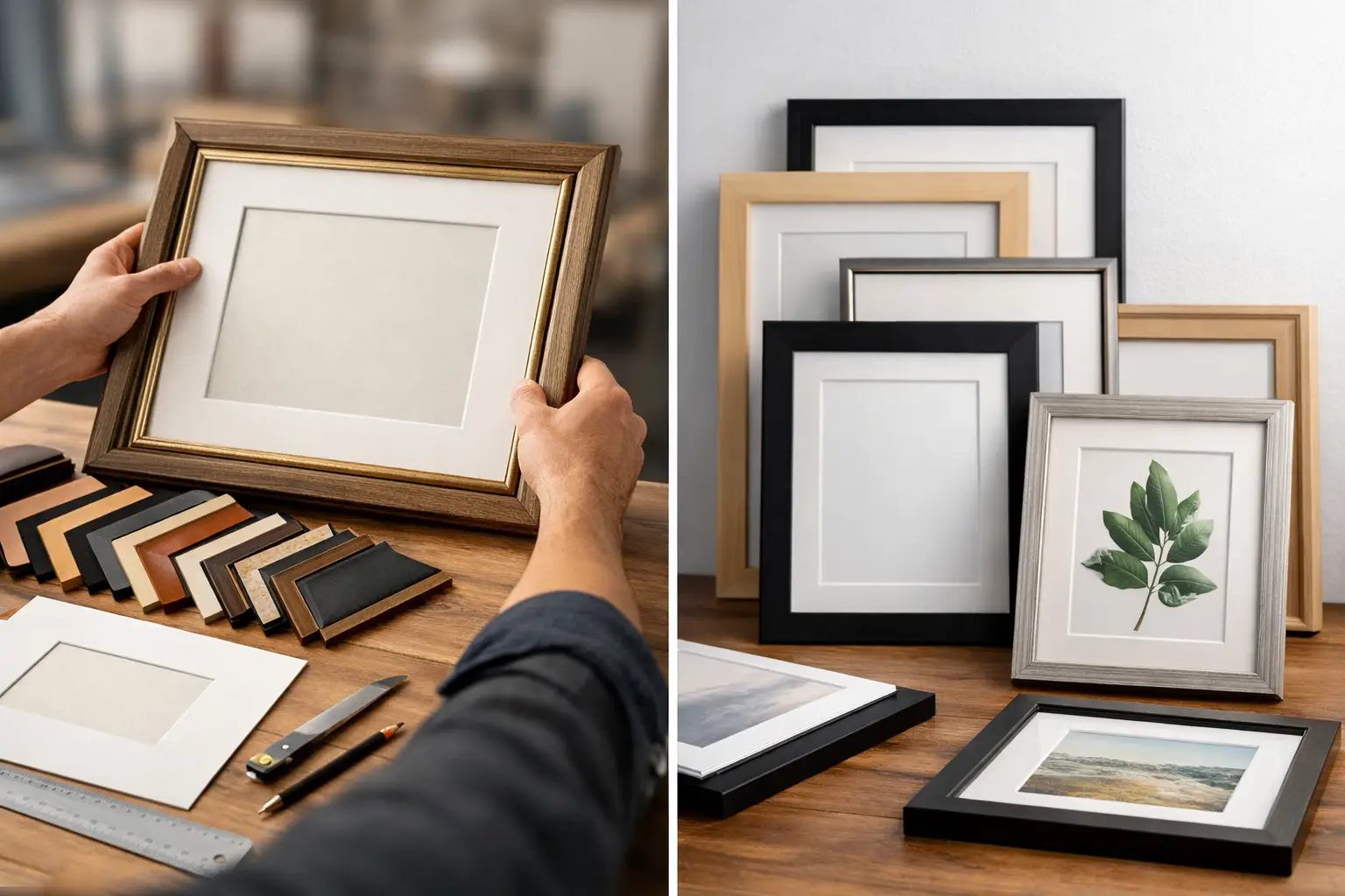 Custom Framing vs Ready Made Frames