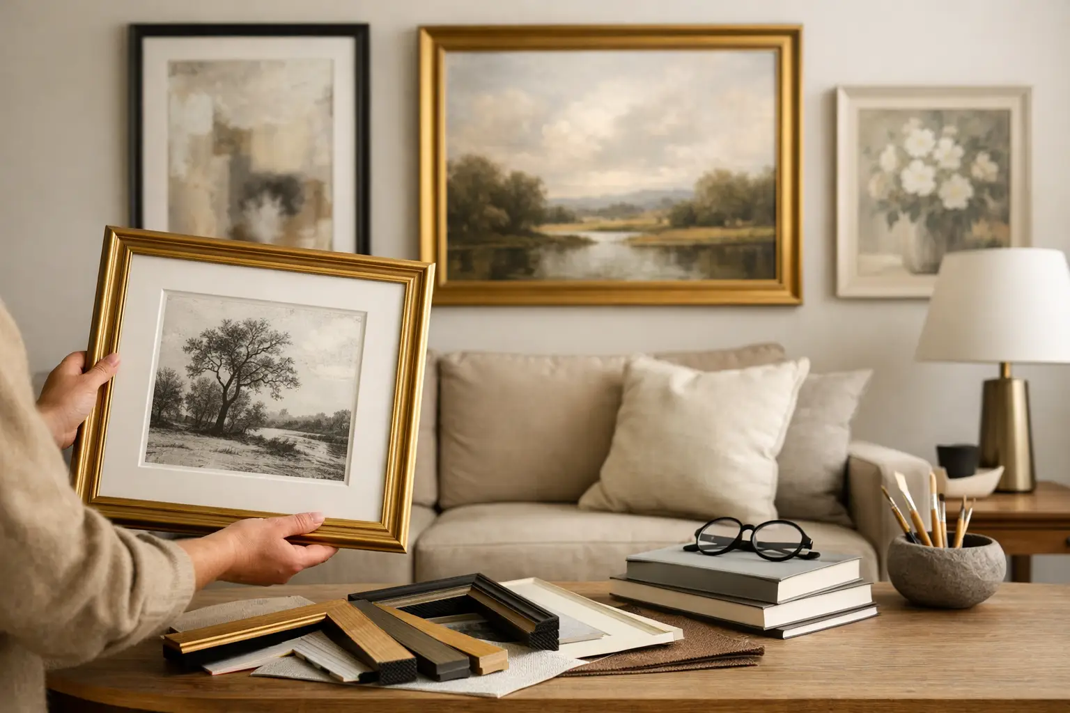 How to Select Framed Art for a Refined Home
